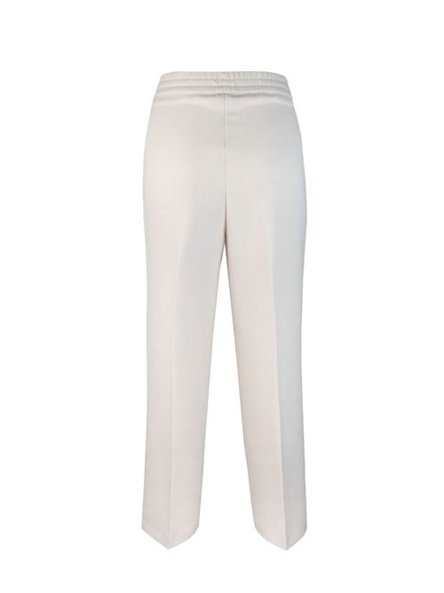 Pantalone bianco con piega Liu Jo | WF4280T0486.20304